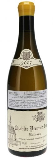 2007 Raveneau Butteaux Premier Cru 750ml