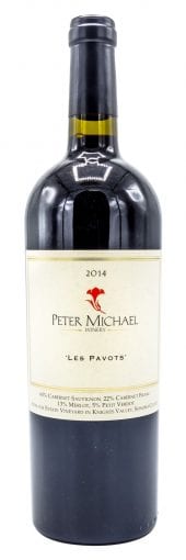 2014 Peter Michael Cabernet Sauvignon Les Pavots 750ml