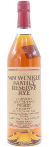 2020 Van Winkle Rye Whiskey 13 Year Old, Family Reserve 750ml