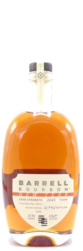 2022 Barrell Craft Spirits Kentucky Bourbon Whiskey New Year’s 750ml