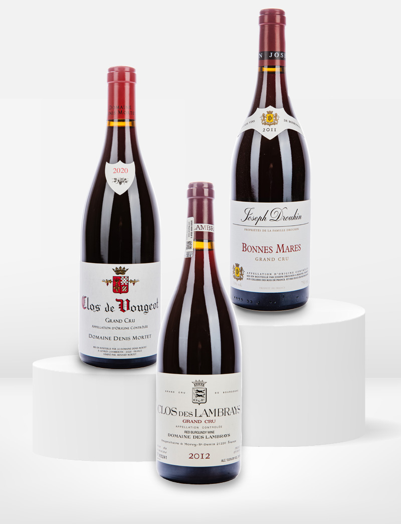 La Paulée 3 Bottle Pack: Grand Cru Red