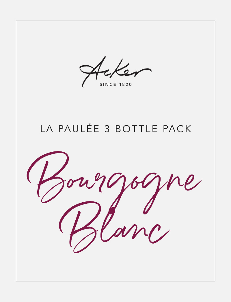 La Paulée 3 Bottle Pack: Bourgogne Blanc​