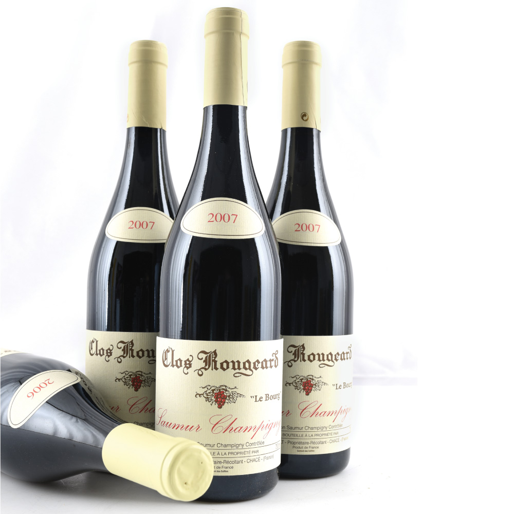 bottles of Clos Rougeard