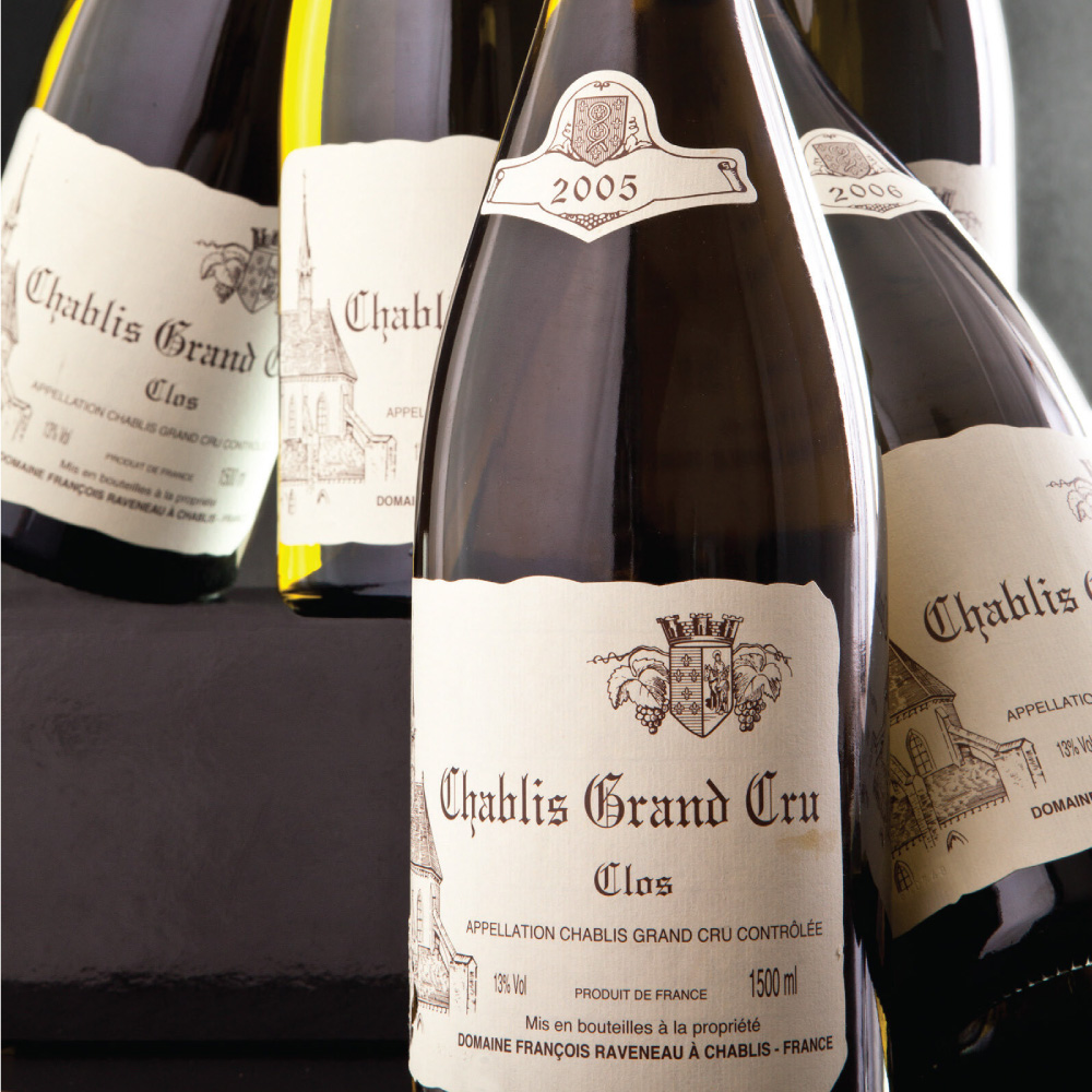 Domaine François Raveneau Chablis Grand Cru Les Clos Vertical Dinner