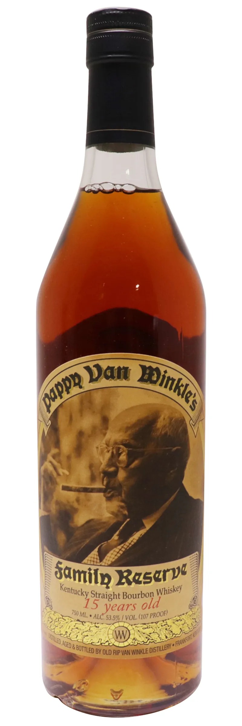 2022 Pappy Van Winkle Bourbon Whiskey 15 Year Old 750ml