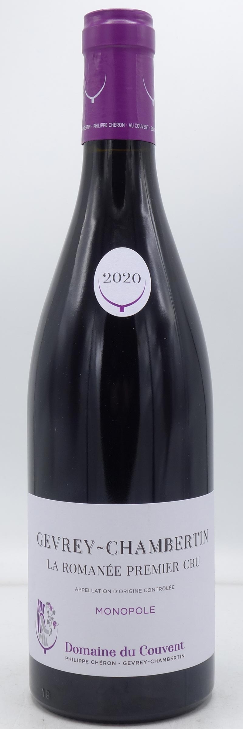 2020 Domaine Du Couvent Gevrey Chambertin La Romanee, Premier Cru 750ml