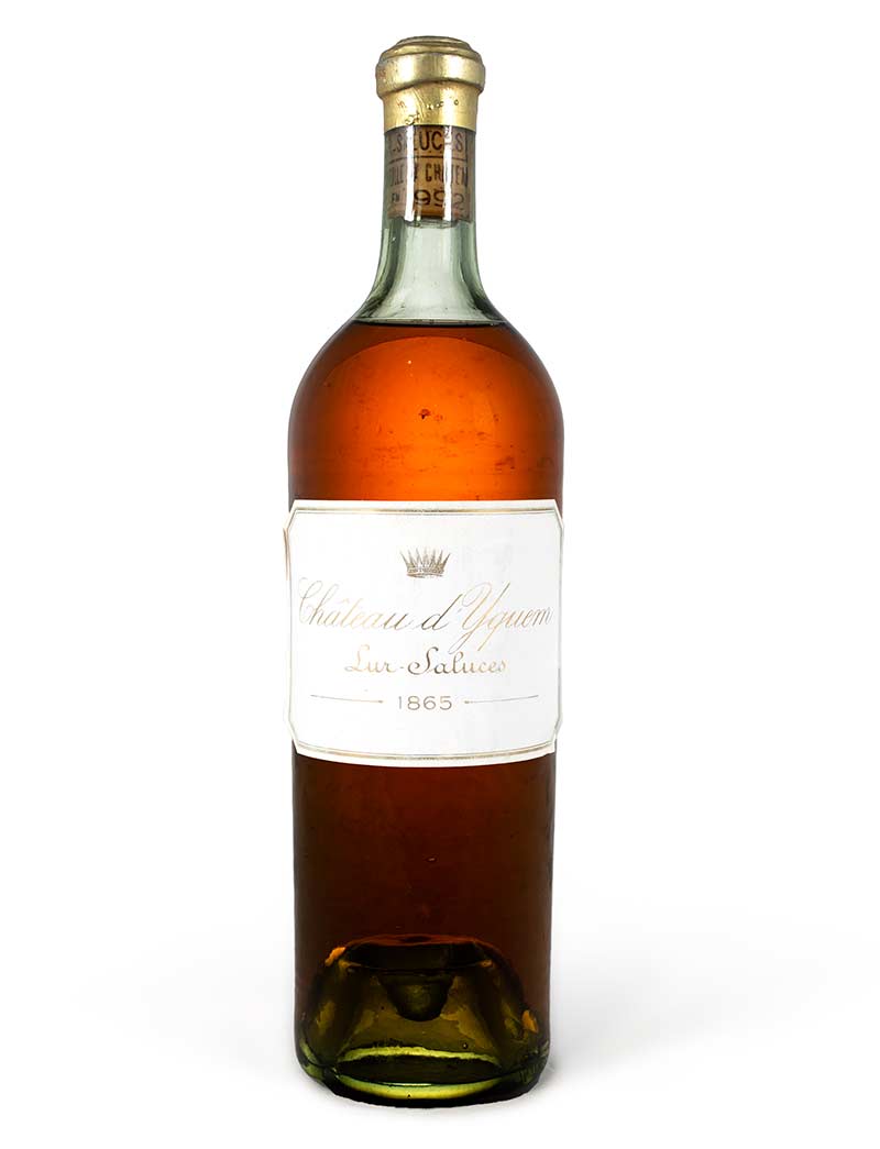 Lot 1109: 1 bottle 1865 Chateau d’Yquem